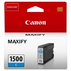 Canon oryginalny ink / tusz PGI-1500 C, cyan, 300s, 4.5ml, 9229B001, Canon MAXIFY MB2050,MB2150,MB2155,MB2350,MB2750,MB2755 - 1