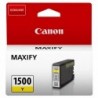 Canon oryginalny ink / tusz PGI-1500 Y, yellow, 300s, 4.5ml, 9231B001, Canon MAXIFY MB2050,MB2150,MB2155,MB2350,MB2750,MB2755 - 