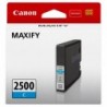 Canon oryginalny ink / tusz PGI-2500 C, cyan, 9.6ml, 9301B001, Canon MAXIFY iB4050,iB4150,MB5050,MB5150,MB5350,MB5450 - 1