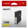 Canon oryginalny ink / tusz PGI-2500 Y, yellow, 9.6ml, 9303B001, Canon MAXIFY iB4050,iB4150,MB5050,MB5150,MB5350,MB5450 - 1