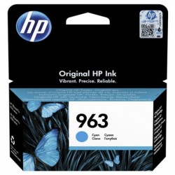 HP oryginalny ink / tusz 3JA23AE, HP 963, cyan, 700s, 10.77ml, HP Officejet Pro 9010, 9012, 9014, 9015, 9016, 9019/P - 1