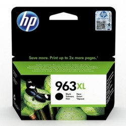 HP oryginalny ink / tusz 3JA30AE, HP 963XL, black, 2000s, 48ml, high capacity, HP Officejet Pro 9012, 9014, 9015, 9016, 9019/P -