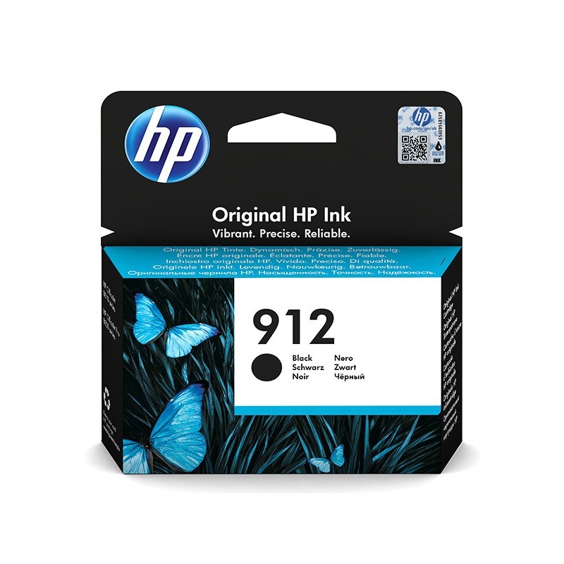 HP oryginalny ink / tusz 3YL80AE, HP 912, black, 300s, high capacity, HP Officejet 8012, 8013, 8014, 8015 OJ Pro 8020 - 1
