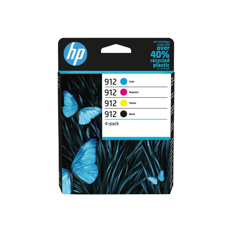 HP oryginalny ink / tusz 6ZC74AE, HP 912, CMYK, 4*315s, multipack, HP Officejet 8012, 8013, 8014, 8015 Officejet Pro 802 - 1