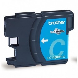 Brother oryginalny ink / tusz LC-1100HYC, cyan, 750s, high capacity, Brother DCP-6690CW, MFC-6490CW - 2