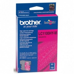 Brother oryginalny ink / tusz LC-1100HYM, magenta, 750s, high capacity, Brother DCP-6690CW, MFC-6490CW - 1