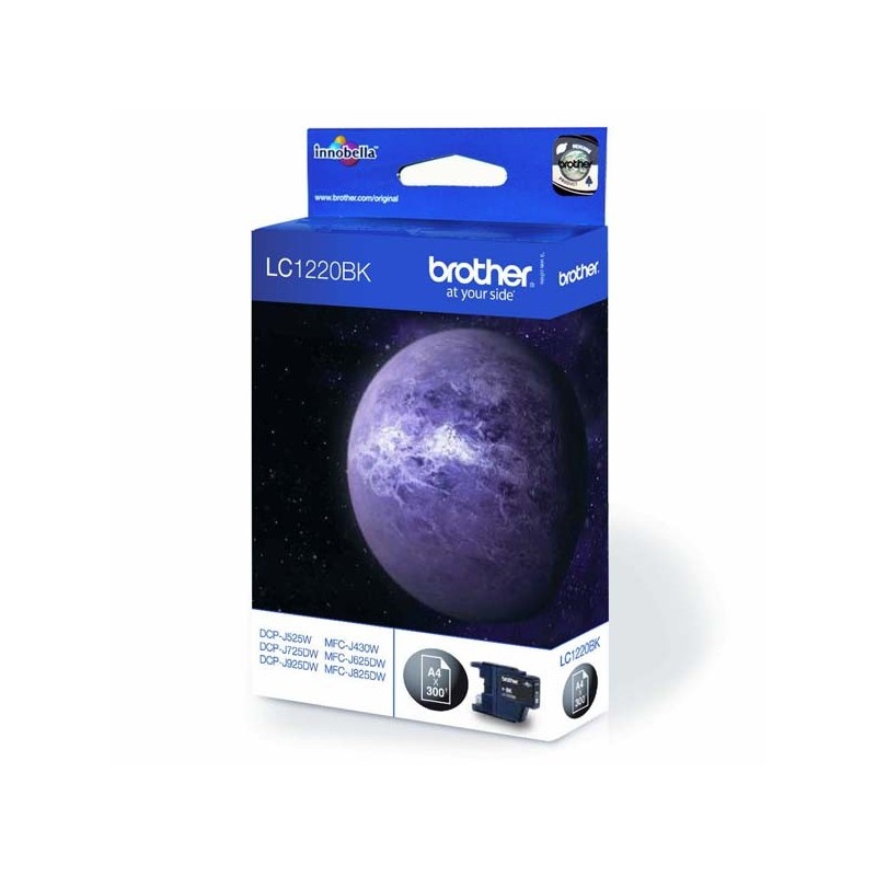 Brother oryginalny ink / tusz LC-1220BK, black, 300s, Brother DCP-J925 DW - 1