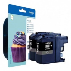 Brother oryginalny ink / tusz LC-123BK, black, 2x600s, 2szt, Brother MFC-J4510 DW - 1
