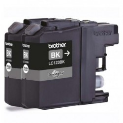 Brother oryginalny ink / tusz LC-123BK, black, 2x600s, 2szt, Brother MFC-J4510 DW - 2