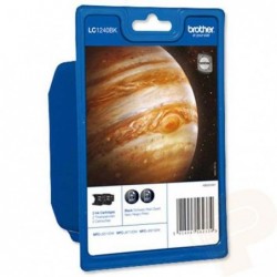 Brother oryginalny ink / tusz LC-1240BKBP2, black, 2x600s, 2szt, Brother MFC-J6910DW - 1