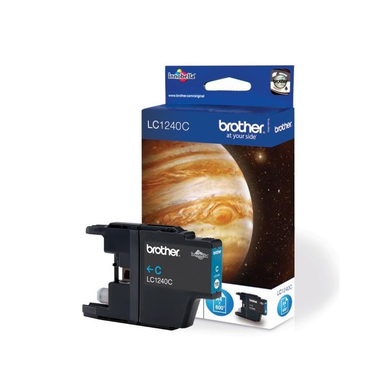 Brother oryginalny ink / tusz LC-1240C, cyan, 600s, Brother MFC-J6910DW - 1