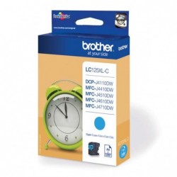 Brother oryginalny ink / tusz LC-125XLC, cyan, 1200s, Brother MFC-J4510 DW - 1
