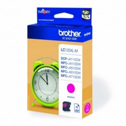 Brother oryginalny ink / tusz LC-125XLM, magenta, 1200s, Brother MFC-J4510 DW - 1