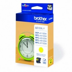 Brother oryginalny ink / tusz LC-125XLY, yellow, 1200s, Brother MFC-J4510 DW - 1