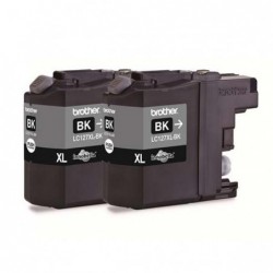 Brother oryginalny ink / tusz LC-127XLBK, black, 2x1200s, 2szt, Brother MFC-J4510 DW - 2