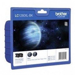 Brother oryginalny ink / tusz LC-1280XLBKBP2, black, 2x2400s, high capacity, Brother MFC-J6910DW - 1