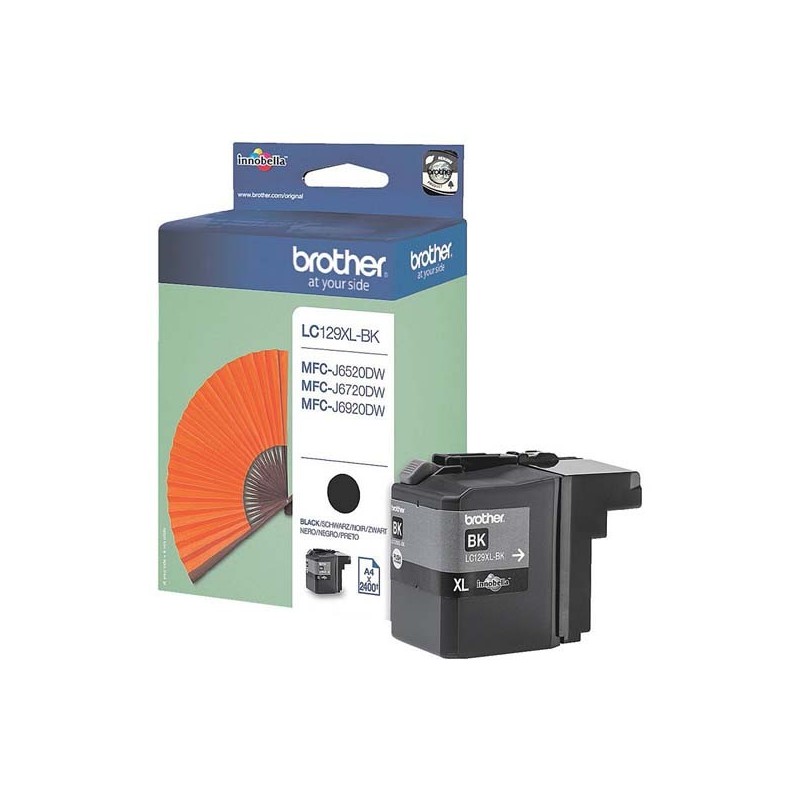 Brother oryginalny ink / tusz LC-129XLBK, black, 2400s, Brother MFC J6920DW - 1