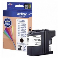 Brother oryginalny ink / tusz LC-223BK, black, 600s, Brother MFC-J4420DW, MFC-J4620DW, MFC-J4120DW, MFC-J4625DW - 1