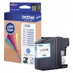 Brother oryginalny ink / tusz LC-223C, cyan, 600s, Brother MFC-J4420DW, MFC-J4620DW - 1