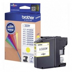 Brother oryginalny ink / tusz LC-223Y, yellow, 600s, Brother MFC-J4420DW, MFC-J4620DW - 1