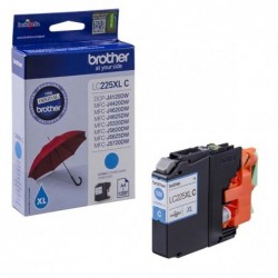 Brother oryginalny ink / tusz LC-225XLC, cyan, 1200s, Brother MFC-J4420DW, MFC-J4620DW - 2