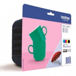Brother oryginalny ink / tusz LC-227XLVALBP, CMYK, 1200s, Brother MFC-J4420DW, MFC-J4620DW - 1