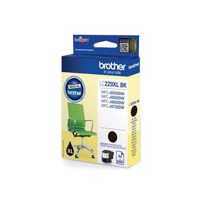 Brother oryginalny ink / tusz LC-229XL, black, 2400s, Brother MFC-J5320DW, MFC-J5620DW, MFC-J5720DW - 1