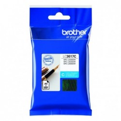 Brother oryginalny ink / tusz LC-3617C, cyan, 550s, Brother MFCJ2330, 3530, 3930 - 1