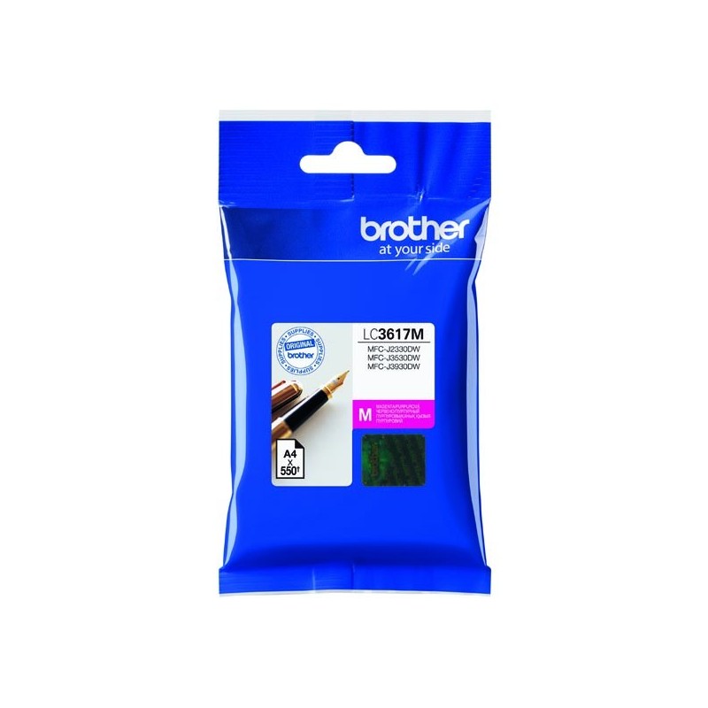 Brother oryginalny ink / tusz LC-3617M, magenta, 550s, Brother MFCJ2330, 3530, 3930 - 1
