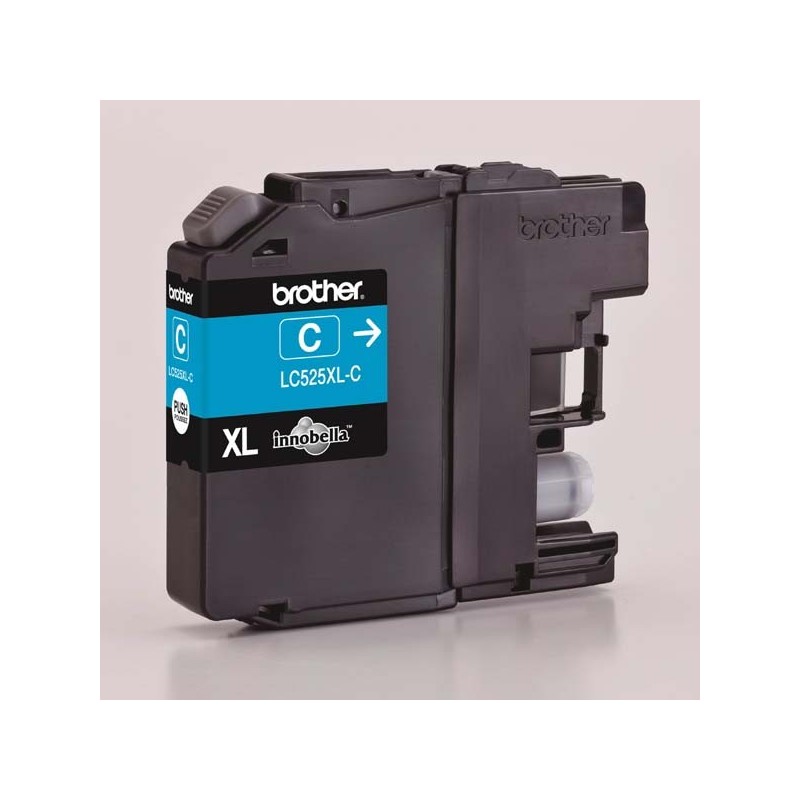 Brother oryginalny ink / tusz LC-525XLC, cyan, 1300s, Brother DCP J100, DCP J105, MFCJ200 - 1