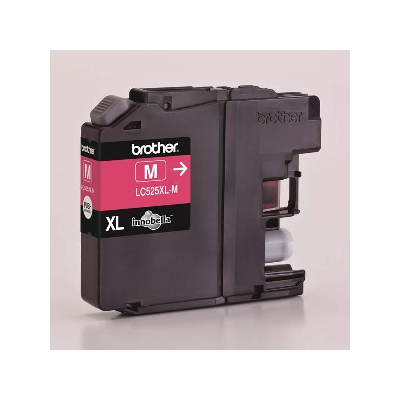 Brother oryginalny ink / tusz LC-525XLM, magenta, 1300s, Brother DCP J100, DCP J105, MFCJ200 - 1