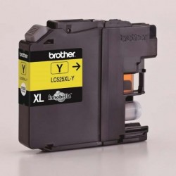 Brother oryginalny ink / tusz LC-525XLY, yellow, 1300s, Brother DCP J100, DCP J105, MFCJ200 - 1
