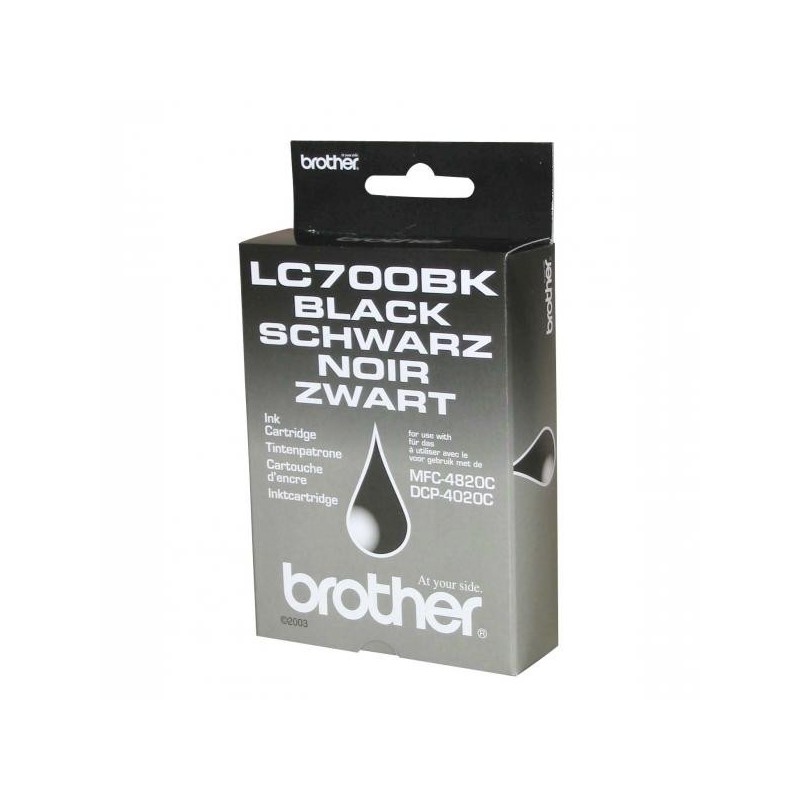 Brother oryginalny ink / tusz LC-700BK, black, 480s, Brother DCB-4020C, MFC-4820C - 1