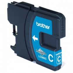 Brother oryginalny ink / tusz LC-980C, cyan, 260s, Brother DCP-145C, 165C - 1