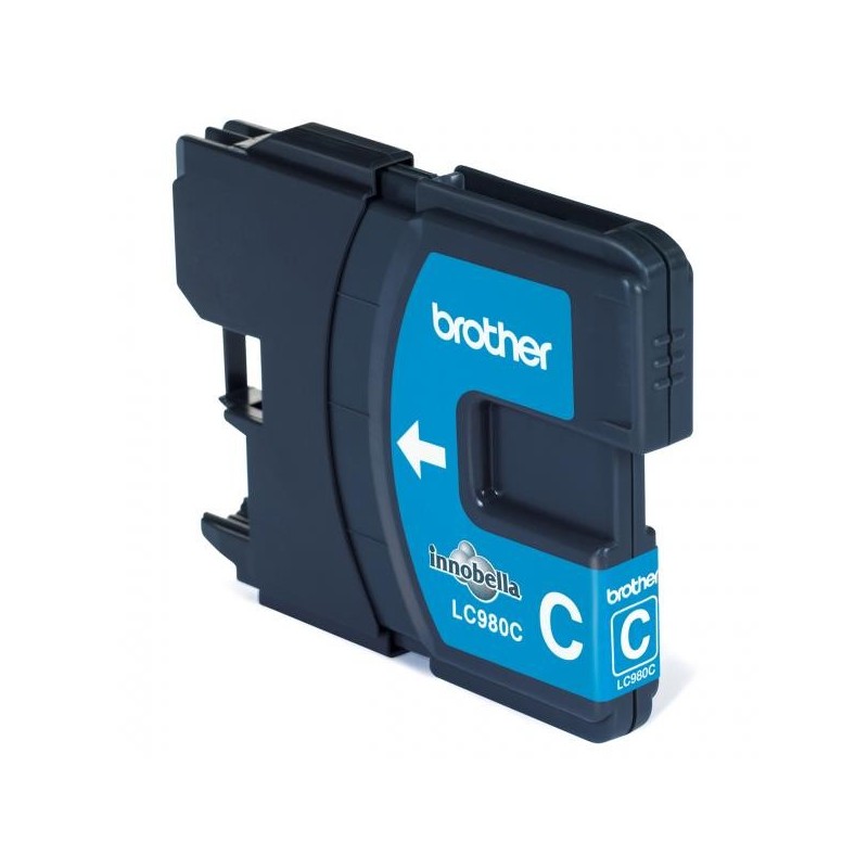 Brother oryginalny ink / tusz LC-980C, cyan, 260s, Brother DCP-145C, 165C - 1