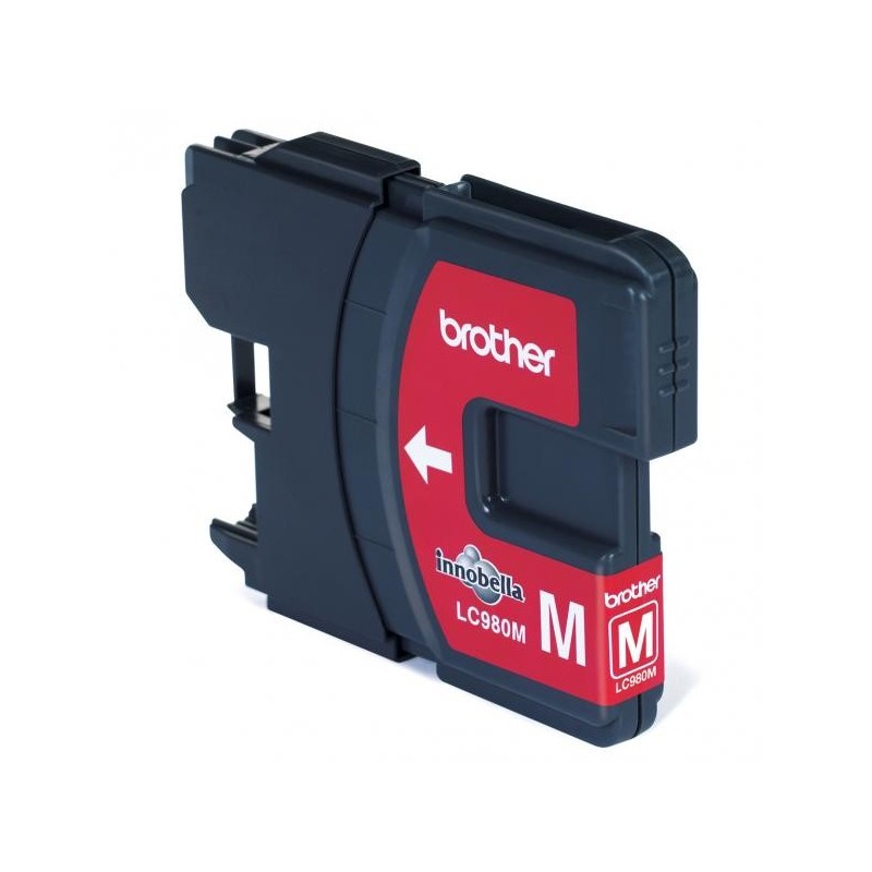 Brother oryginalny ink / tusz LC-980M, magenta, 260s, Brother DCP-145C, 165C - 1