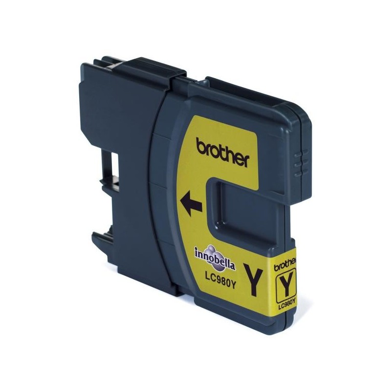 Brother oryginalny ink / tusz LC-980Y, yellow, 260ml, Brother DCP-145C, 165C - 1