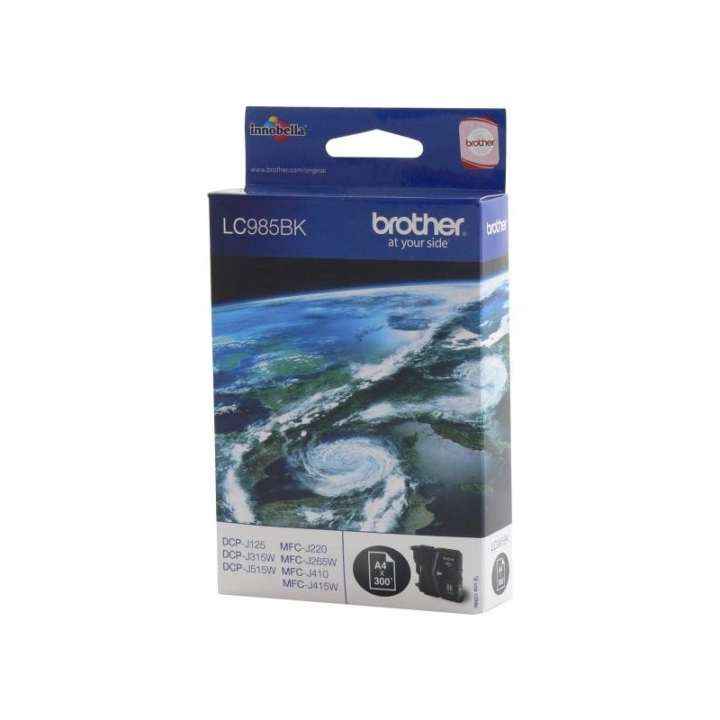 Brother oryginalny ink / tusz LC-985BK, black, 300s, Brother DCP-J315W - 1
