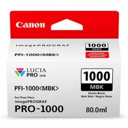 Canon oryginalny ink / tusz 0545C001, matte black, 5490s, 80ml, PFI-1000MBK, Canon imagePROGRAF PRO-1000 - 2