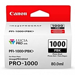 Canon oryginalny ink / tusz 0546C001, photo black, 2205s, 80ml, PFI-1000PBK, Canon imagePROGRAF PRO-1000 - 2