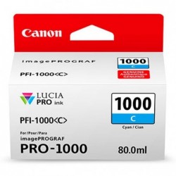 Canon oryginalny ink / tusz 0547C001, cyan, 5025s, 80ml, PFI-1000C, Canon imagePROGRAF PRO-1000 - 2