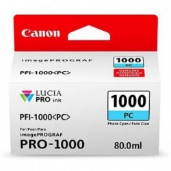 Canon oryginalny ink / tusz 0550C001, cyan, 5140s, 80ml, PFI-1000PC, Canon imagePROGRAF PRO-1000 - 2