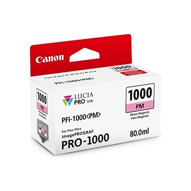 Canon oryginalny ink / tusz 0551C001, photo magenta, 3755s, 80ml, PFI-1000PM, Canon imagePROGRAF PRO-1000 - 1