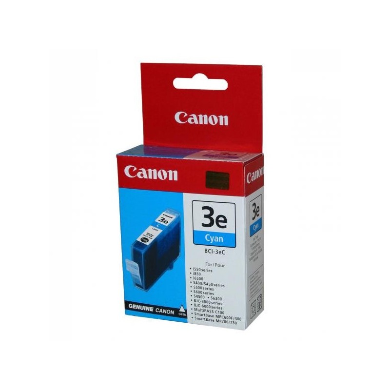 Canon oryginalny ink / tusz BCI3eC, cyan, 280s, 4480A002, Canon BJ-C6000, 6100, S400, 450, C100, MP700 - 1