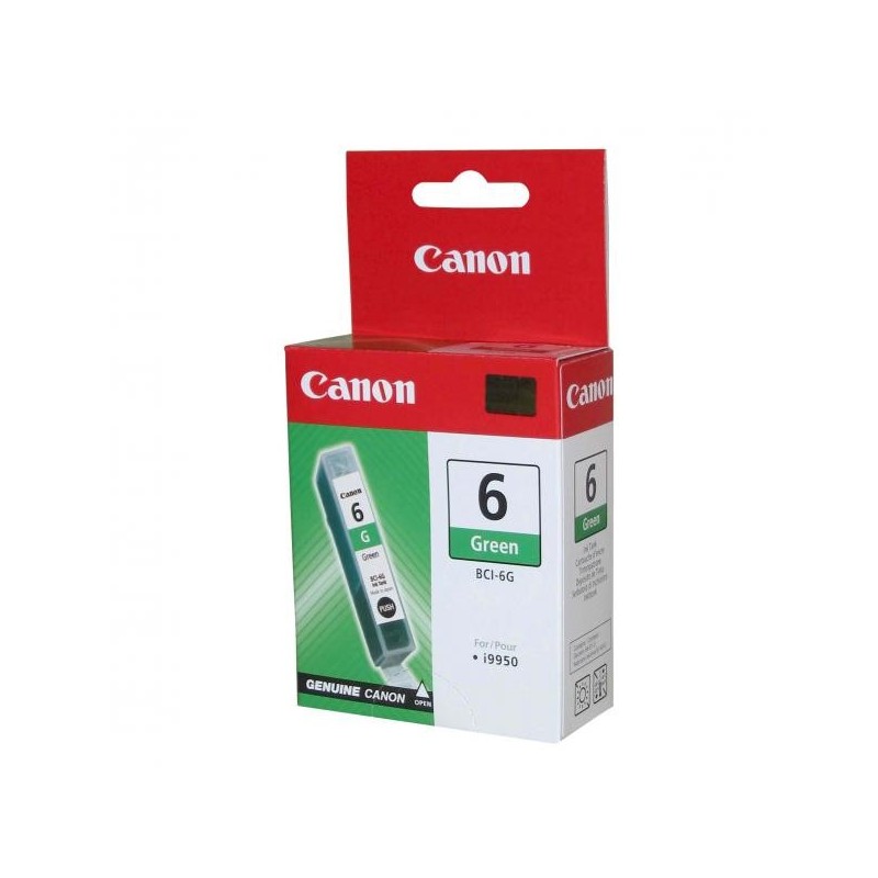 Canon oryginalny ink / tusz BCI6G, green, 13 9473A002, Canon i9950, i950 - 1