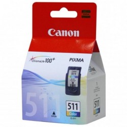 Canon oryginalny ink / tusz CL511, color, 245s, 9ml, 2972B001, Canon MP240, MP 258, MP260 - 1