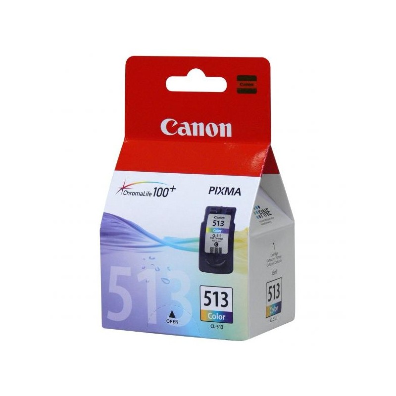 Canon oryginalny ink / tusz CL513, color, 350s, 13ml, 2971B001, Canon MP240, MP258, MP260 - 1