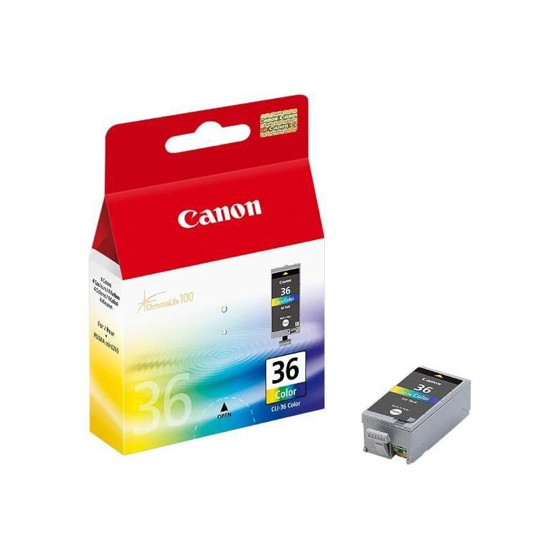 Canon oryginalny ink / tusz CLI36, color, 12ml, 1511B001, Canon Pixma Mini 260 - 1