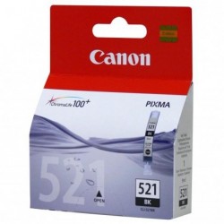Canon oryginalny ink / tusz CLI521BK, black, 665s, 9ml, 2933B001, Canon iP3600, iP4600, MP620, MP630, MP980 - 1