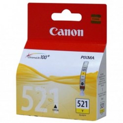 Canon oryginalny ink / tusz CLI521Y, yellow, 505s, 9ml, 2936B001, Canon iP3600, iP4600, MP620, MP630, MP980 - 1